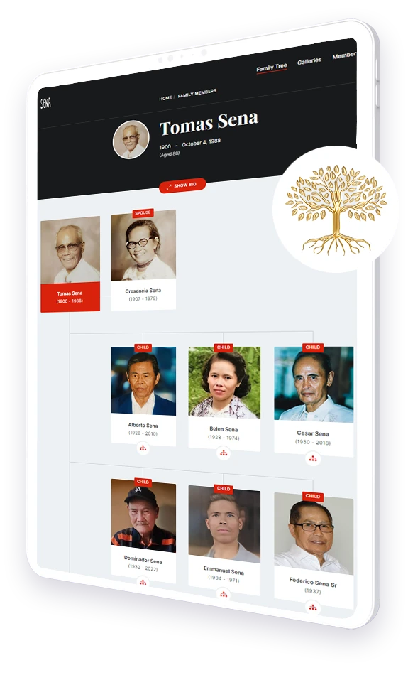 MyPamilya Tablet View MyPamilya Tablet View